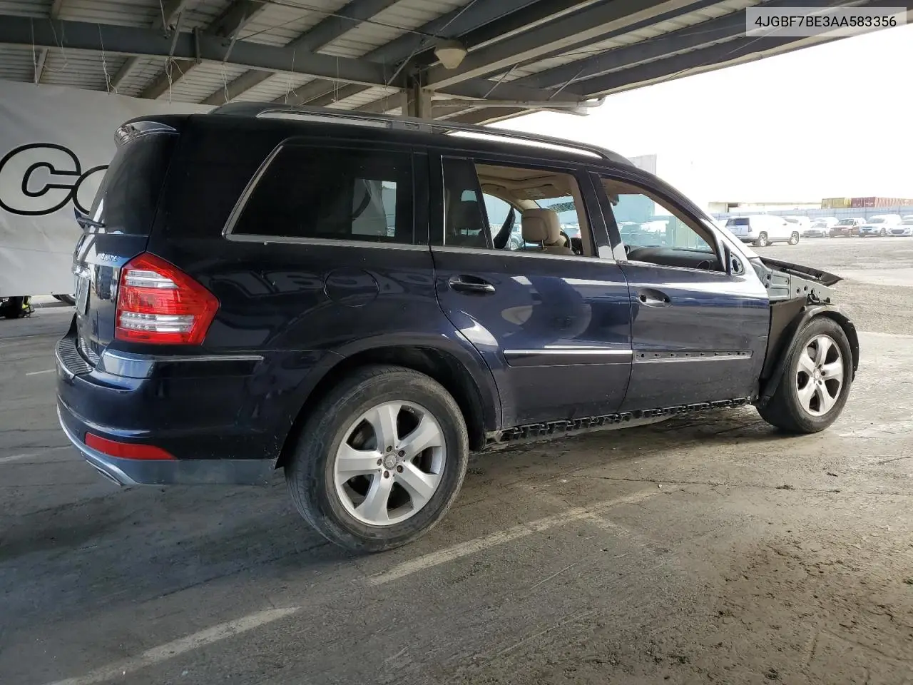 2010 Mercedes-Benz Gl 450 4Matic VIN: 4JGBF7BE3AA583356 Lot: 61961015