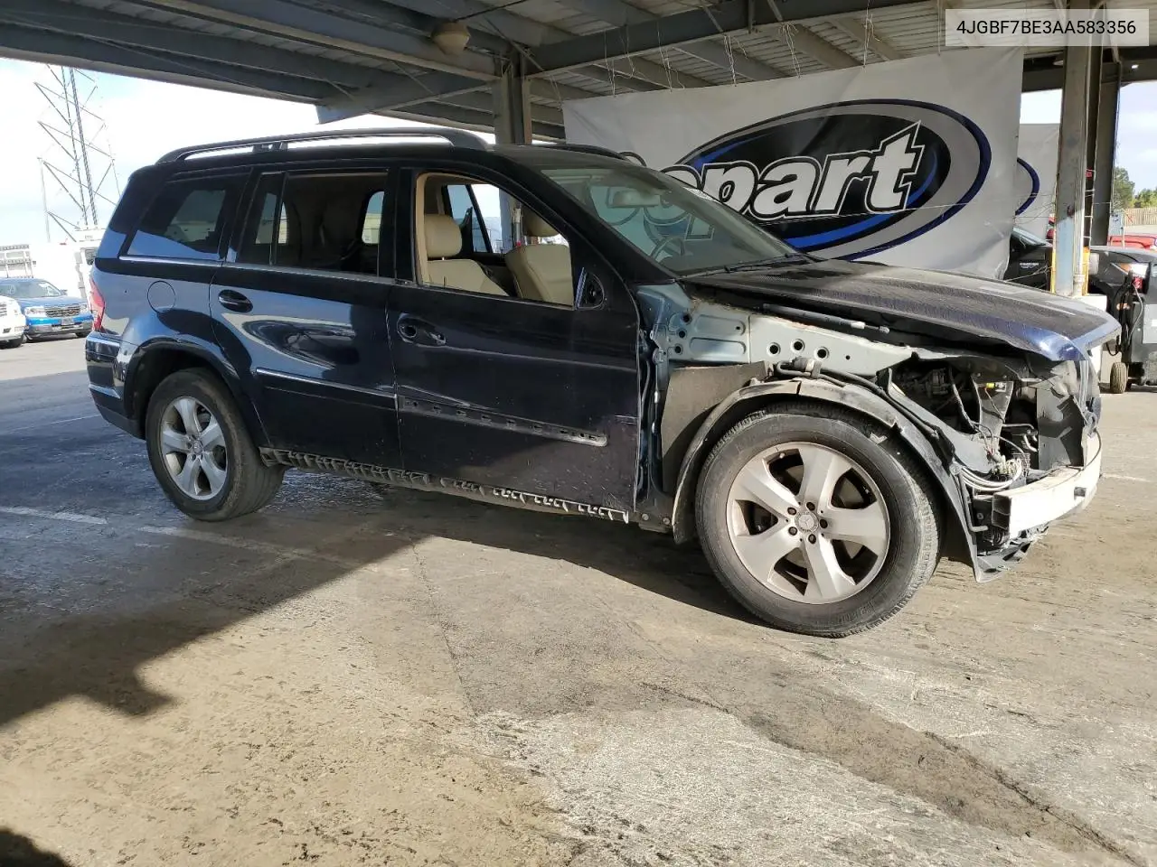 2010 Mercedes-Benz Gl 450 4Matic VIN: 4JGBF7BE3AA583356 Lot: 61961015