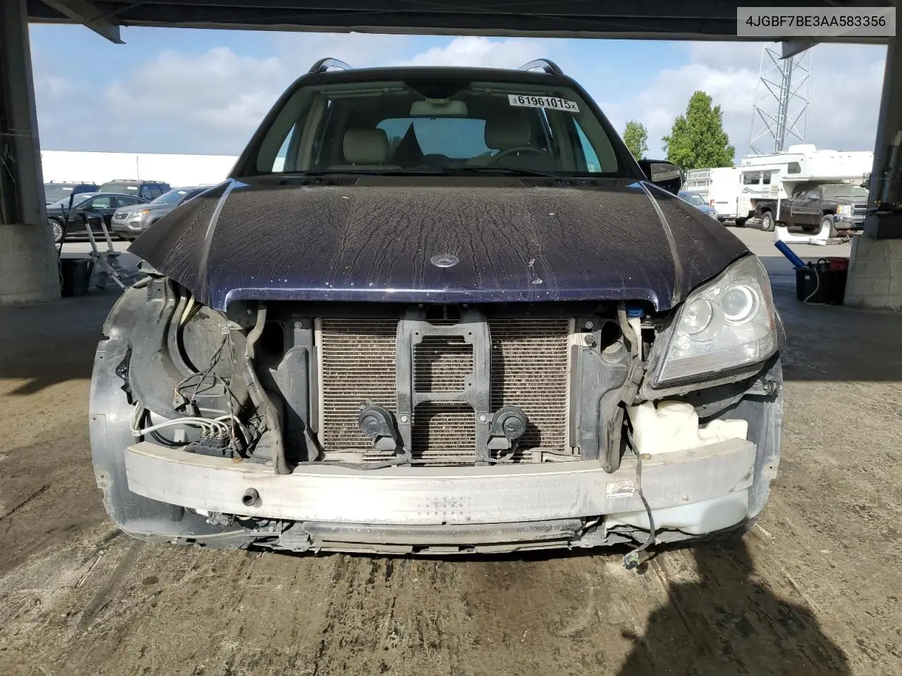 2010 Mercedes-Benz Gl 450 4Matic VIN: 4JGBF7BE3AA583356 Lot: 61961015