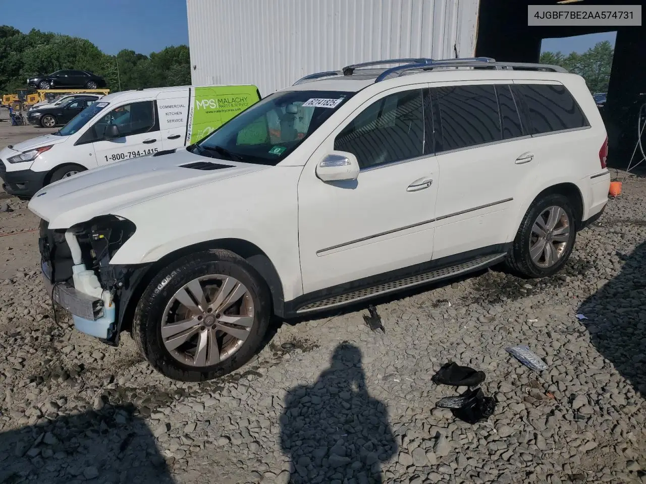2010 Mercedes-Benz Gl 450 4Matic VIN: 4JGBF7BE2AA574731 Lot: 62141825