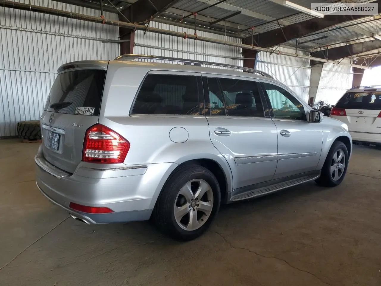 2010 Mercedes-Benz Gl 450 4Matic VIN: 4JGBF7BE9AA588027 Lot: 62220055