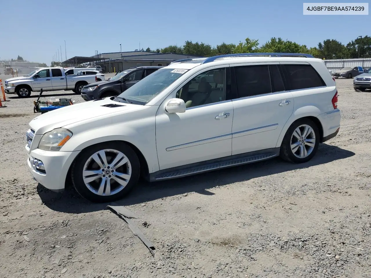 2010 Mercedes-Benz Gl 450 4Matic VIN: 4JGBF7BE9AA574239 Lot: 62600395