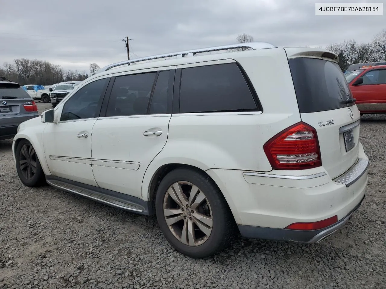 2011 Mercedes-Benz Gl 450 4Matic VIN: 4JGBF7BE7BA628154 Lot: 43088565