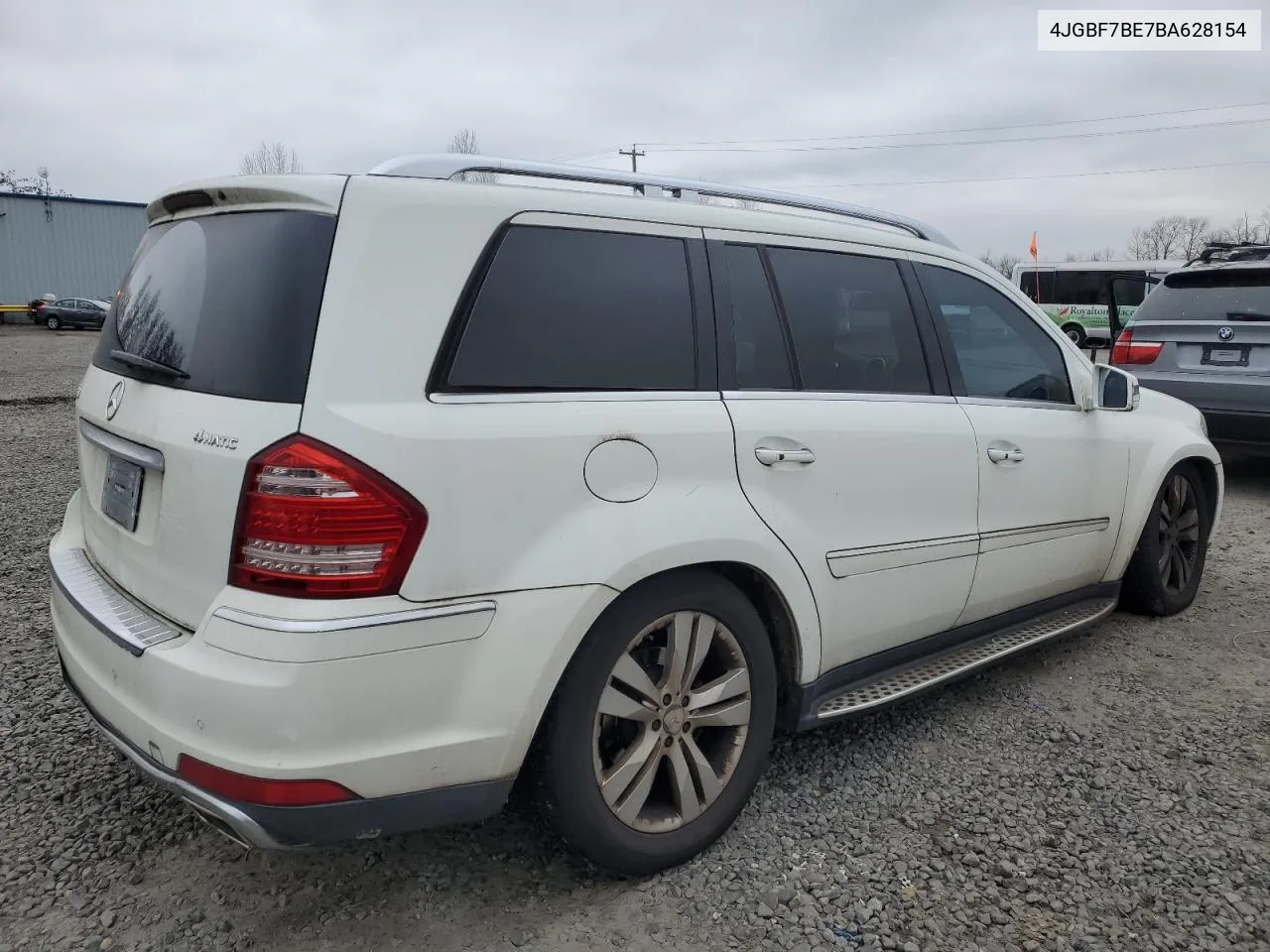 2011 Mercedes-Benz Gl 450 4Matic VIN: 4JGBF7BE7BA628154 Lot: 43088565