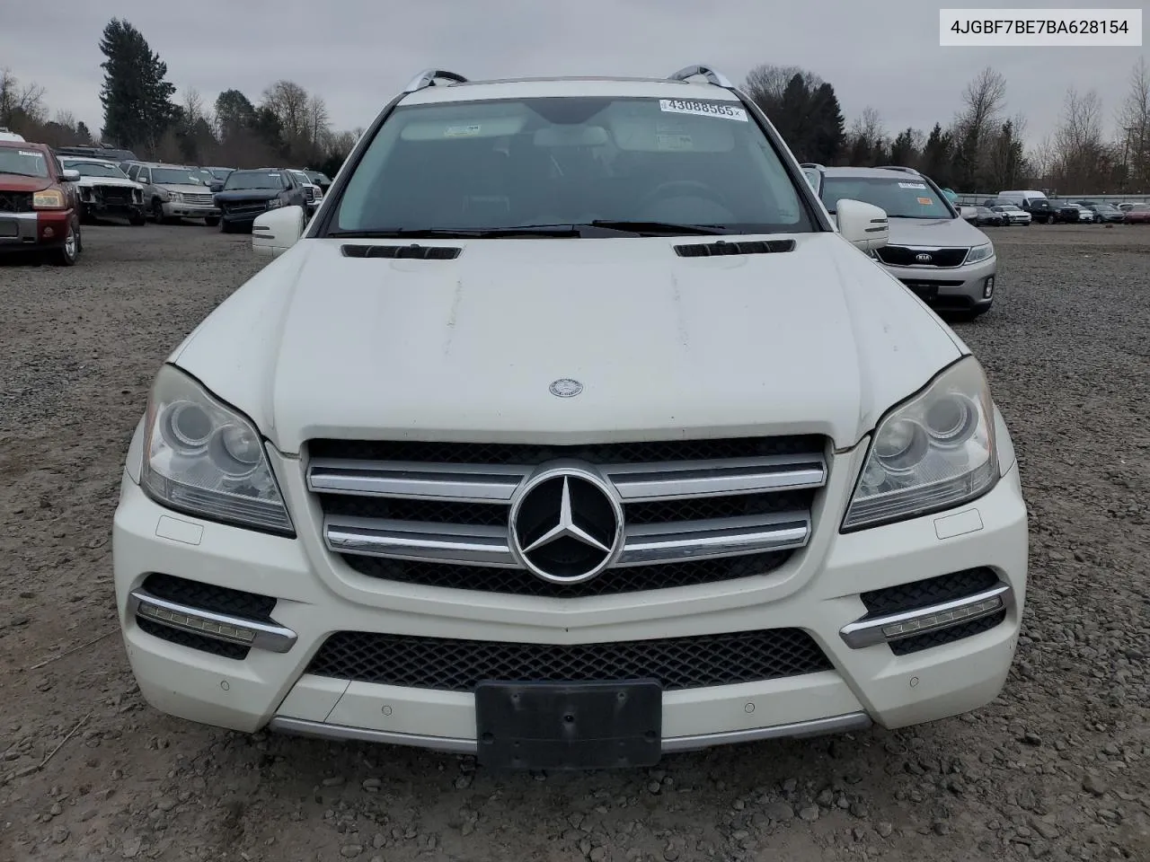2011 Mercedes-Benz Gl 450 4Matic VIN: 4JGBF7BE7BA628154 Lot: 43088565
