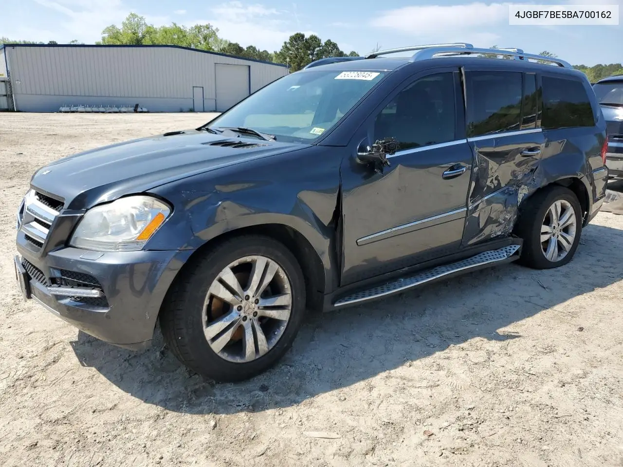 2011 Mercedes-Benz Gl 450 4Matic VIN: 4JGBF7BE5BA700162 Lot: 53228045