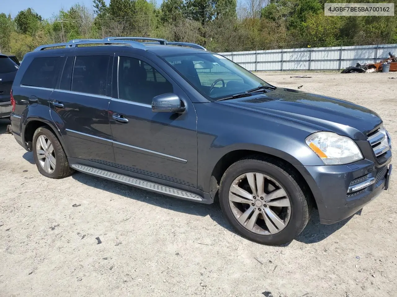 2011 Mercedes-Benz Gl 450 4Matic VIN: 4JGBF7BE5BA700162 Lot: 53228045