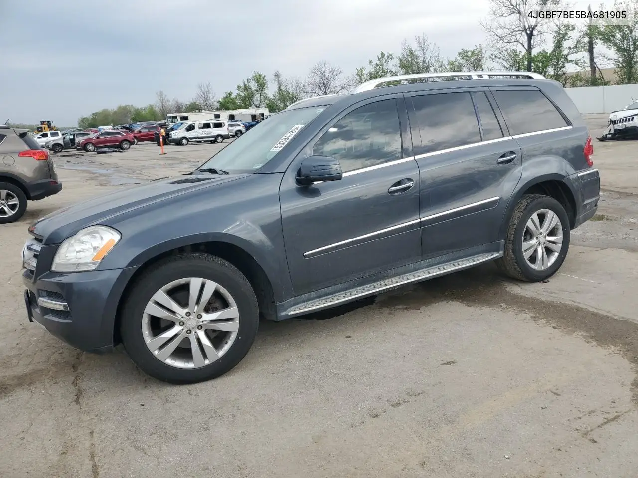 2011 Mercedes-Benz Gl 450 4Matic VIN: 4JGBF7BE5BA681905 Lot: 53394785