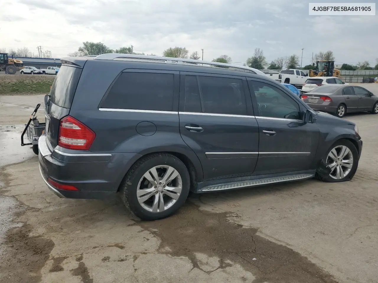 2011 Mercedes-Benz Gl 450 4Matic VIN: 4JGBF7BE5BA681905 Lot: 53394785