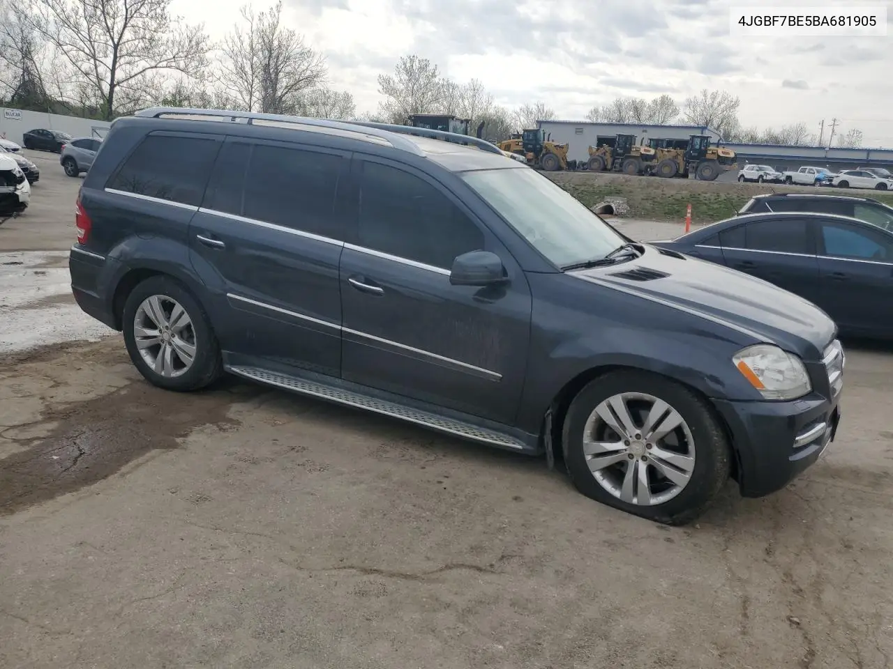 2011 Mercedes-Benz Gl 450 4Matic VIN: 4JGBF7BE5BA681905 Lot: 53394785
