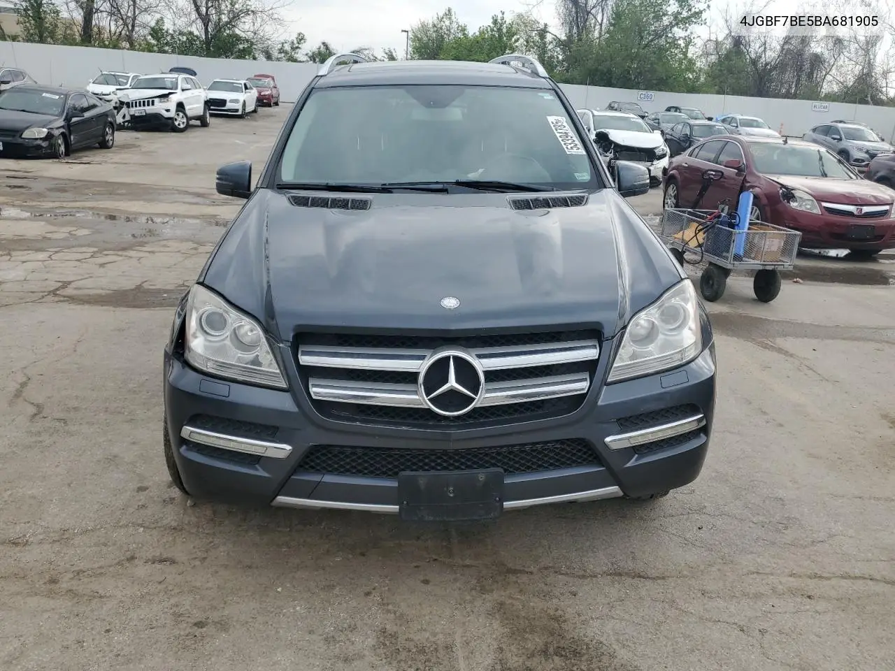 2011 Mercedes-Benz Gl 450 4Matic VIN: 4JGBF7BE5BA681905 Lot: 53394785