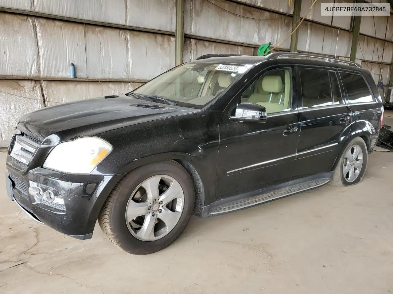 2011 Mercedes-Benz Gl 450 4Matic VIN: 4JGBF7BE6BA732845 Lot: 55334525