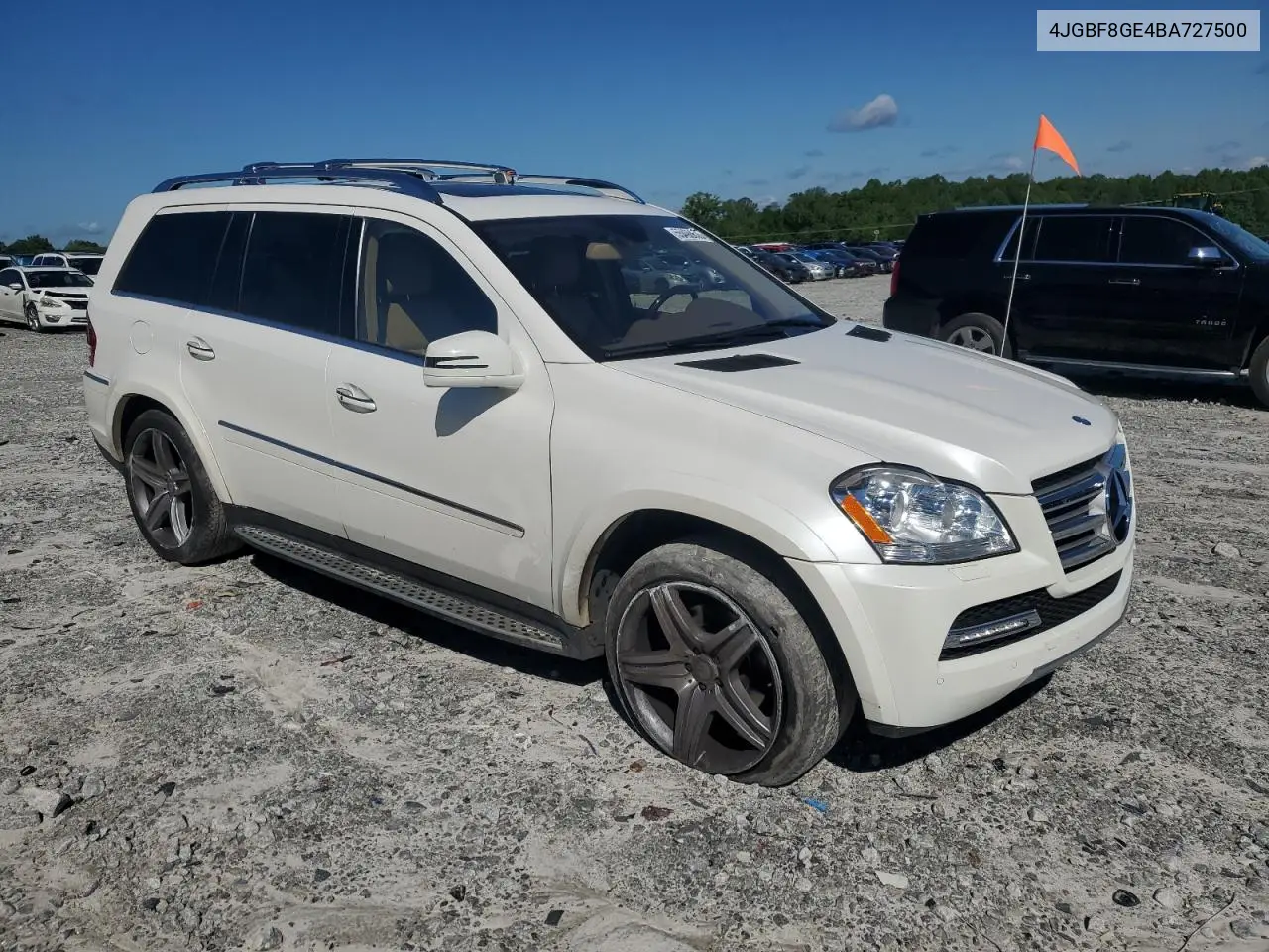 2011 Mercedes-Benz Gl 550 4Matic VIN: 4JGBF8GE4BA727500 Lot: 55490605