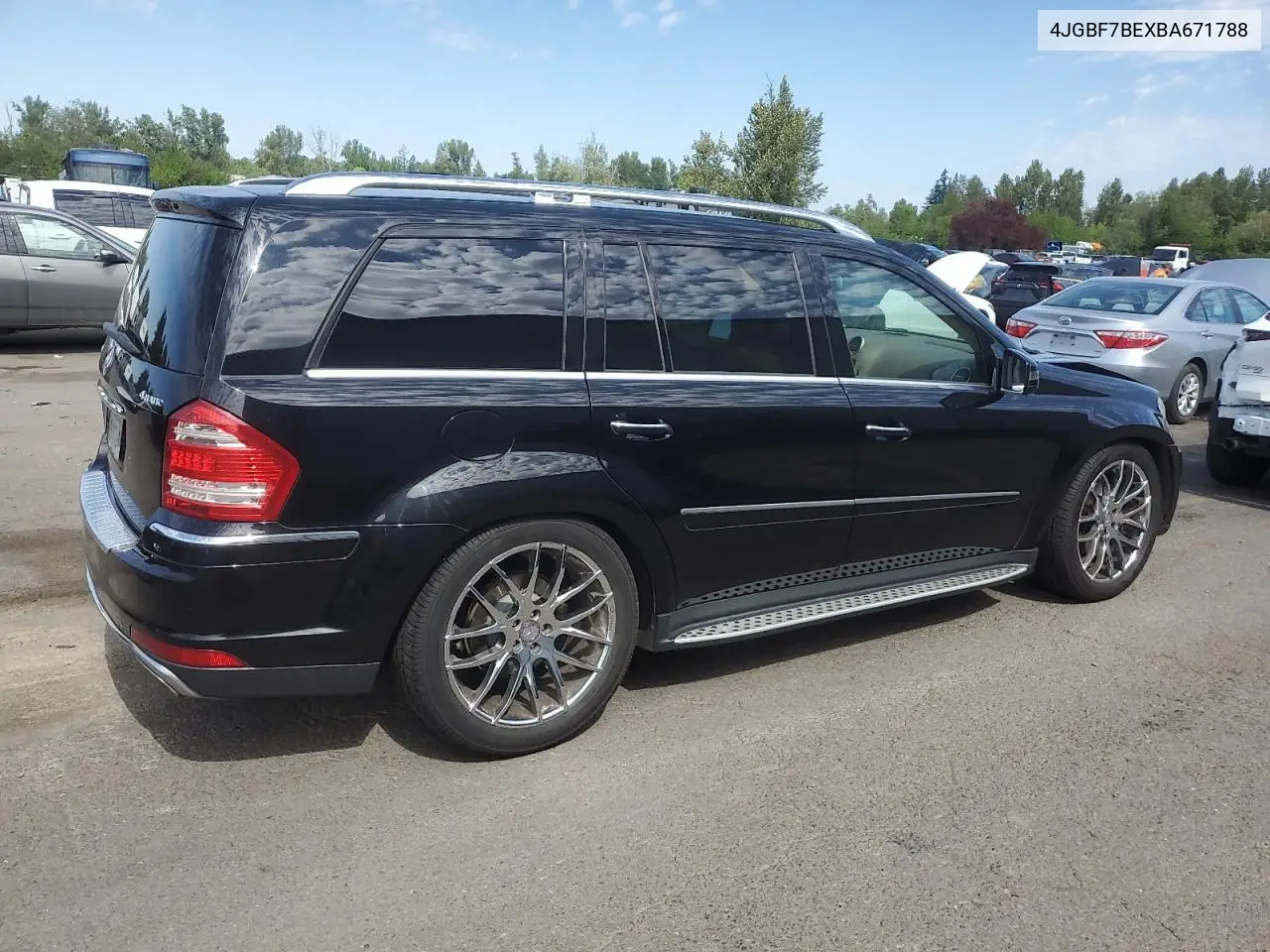 2011 Mercedes-Benz Gl 450 4Matic VIN: 4JGBF7BEXBA671788 Lot: 55495825