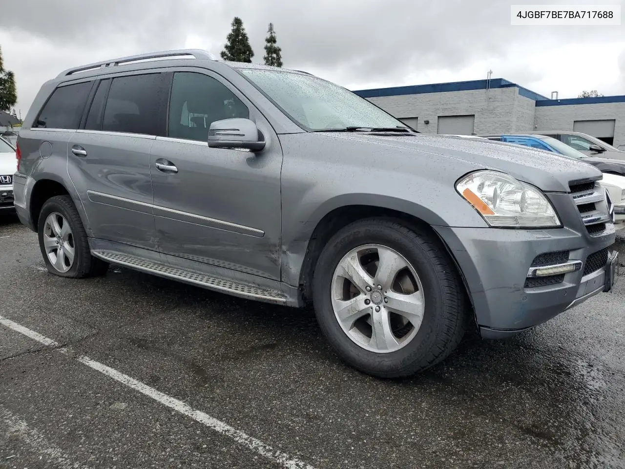 2011 Mercedes-Benz Gl 450 4Matic VIN: 4JGBF7BE7BA717688 Lot: 55610645