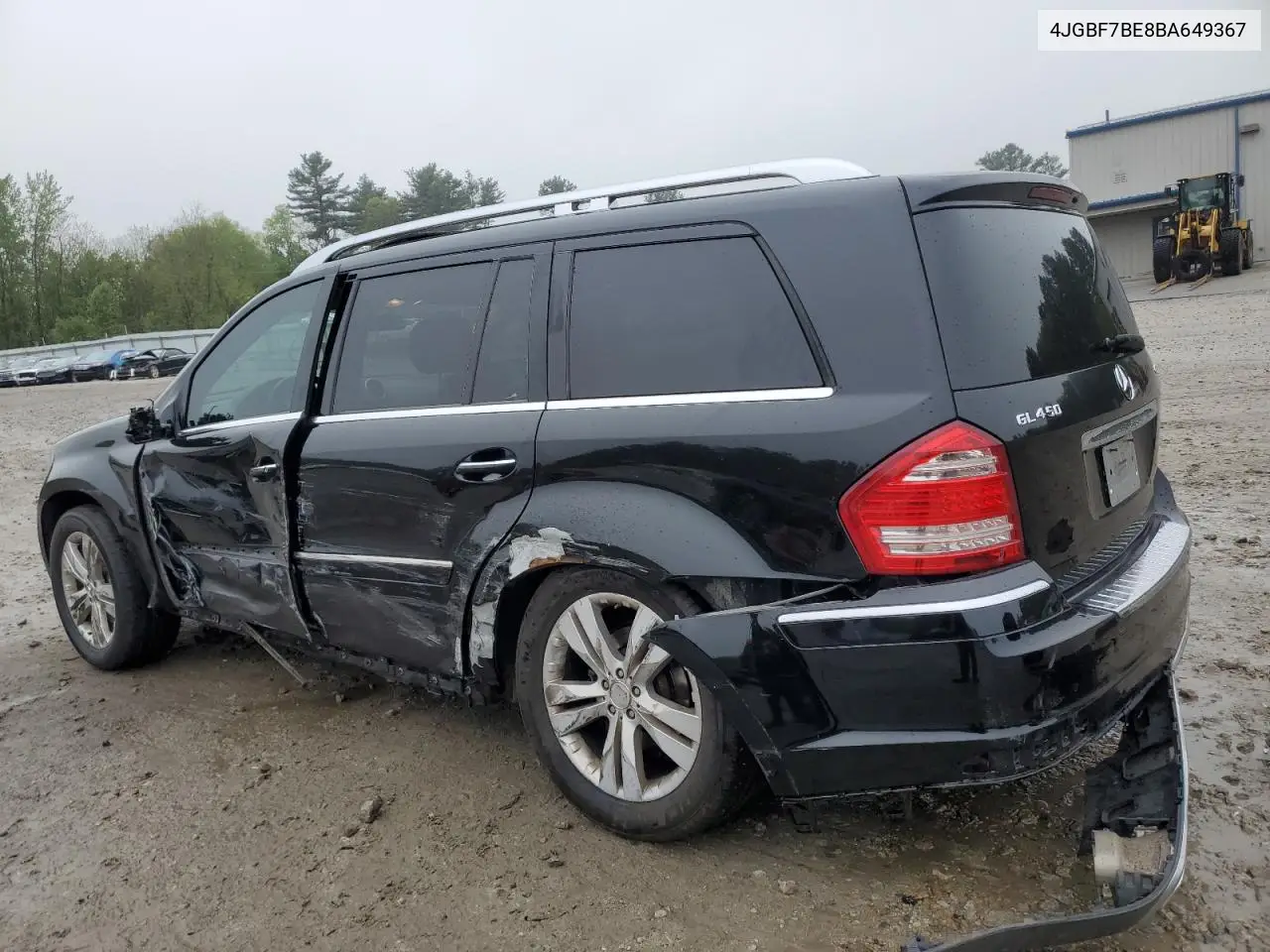 2011 Mercedes-Benz Gl 450 4Matic VIN: 4JGBF7BE8BA649367 Lot: 55661935