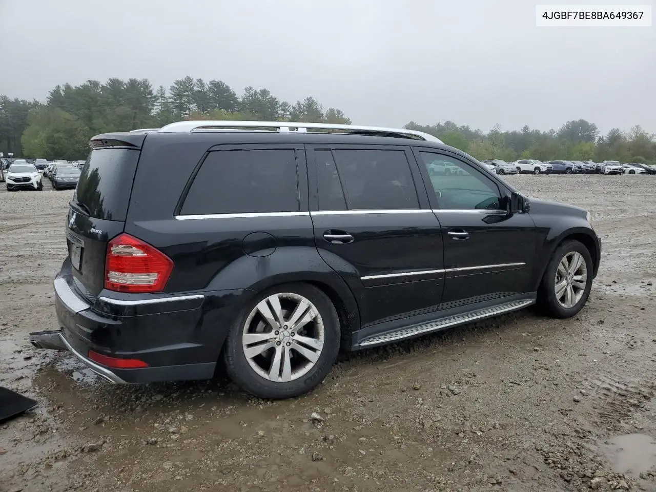 2011 Mercedes-Benz Gl 450 4Matic VIN: 4JGBF7BE8BA649367 Lot: 55661935