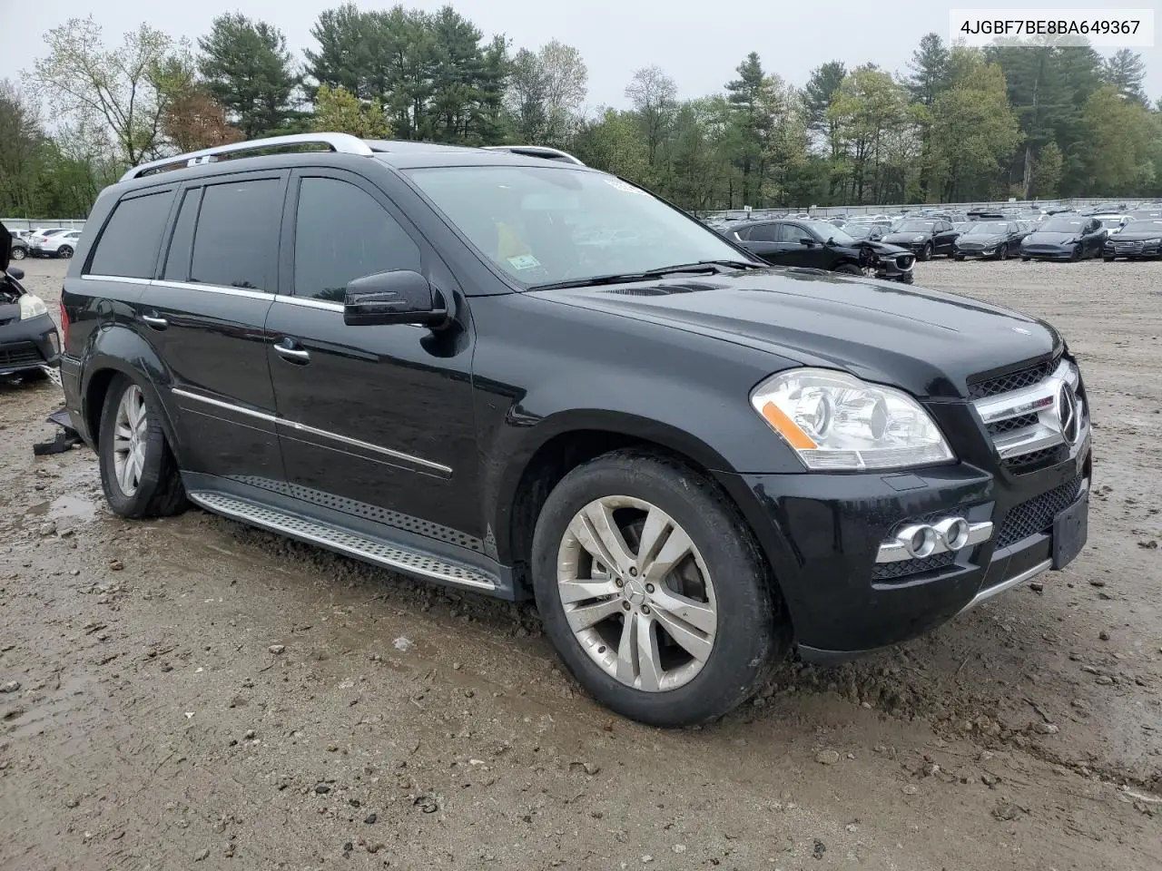 2011 Mercedes-Benz Gl 450 4Matic VIN: 4JGBF7BE8BA649367 Lot: 55661935