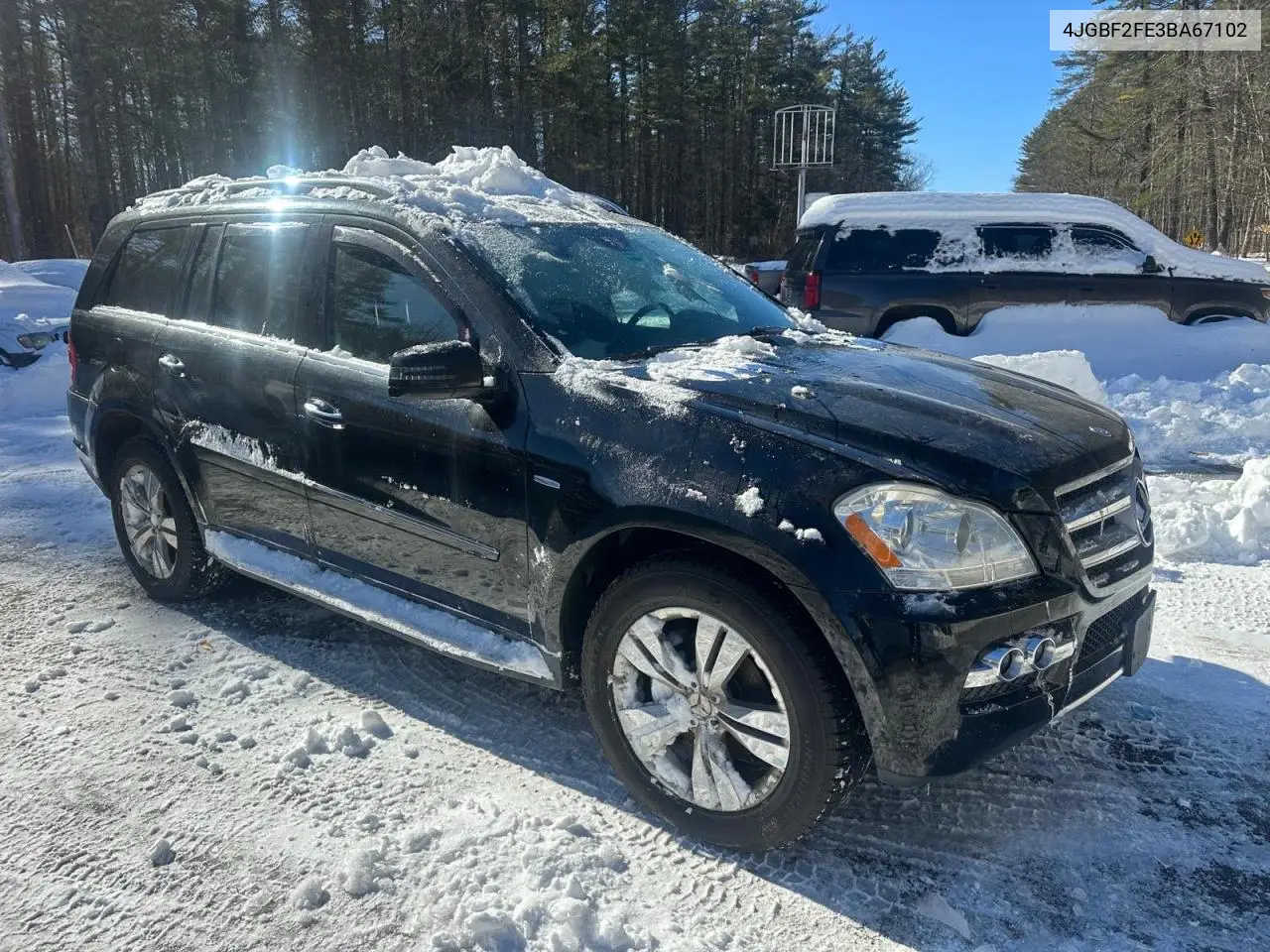 2011 Mercedes-Benz Gl 350 Bluetec VIN: 4JGBF2FE3BA67102 Lot: 56401095