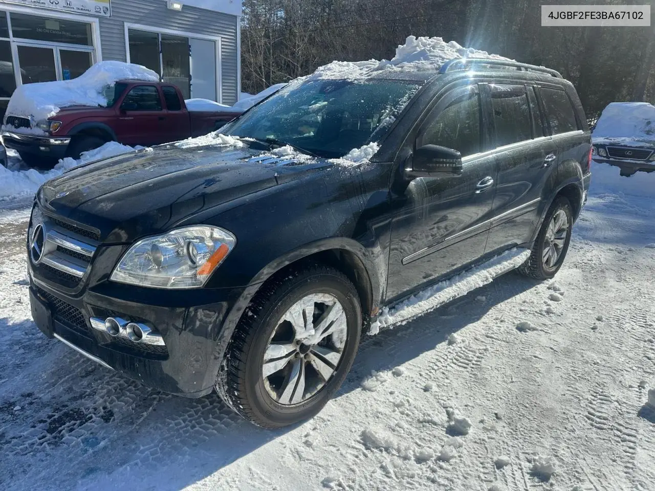 2011 Mercedes-Benz Gl 350 Bluetec VIN: 4JGBF2FE3BA67102 Lot: 56401095