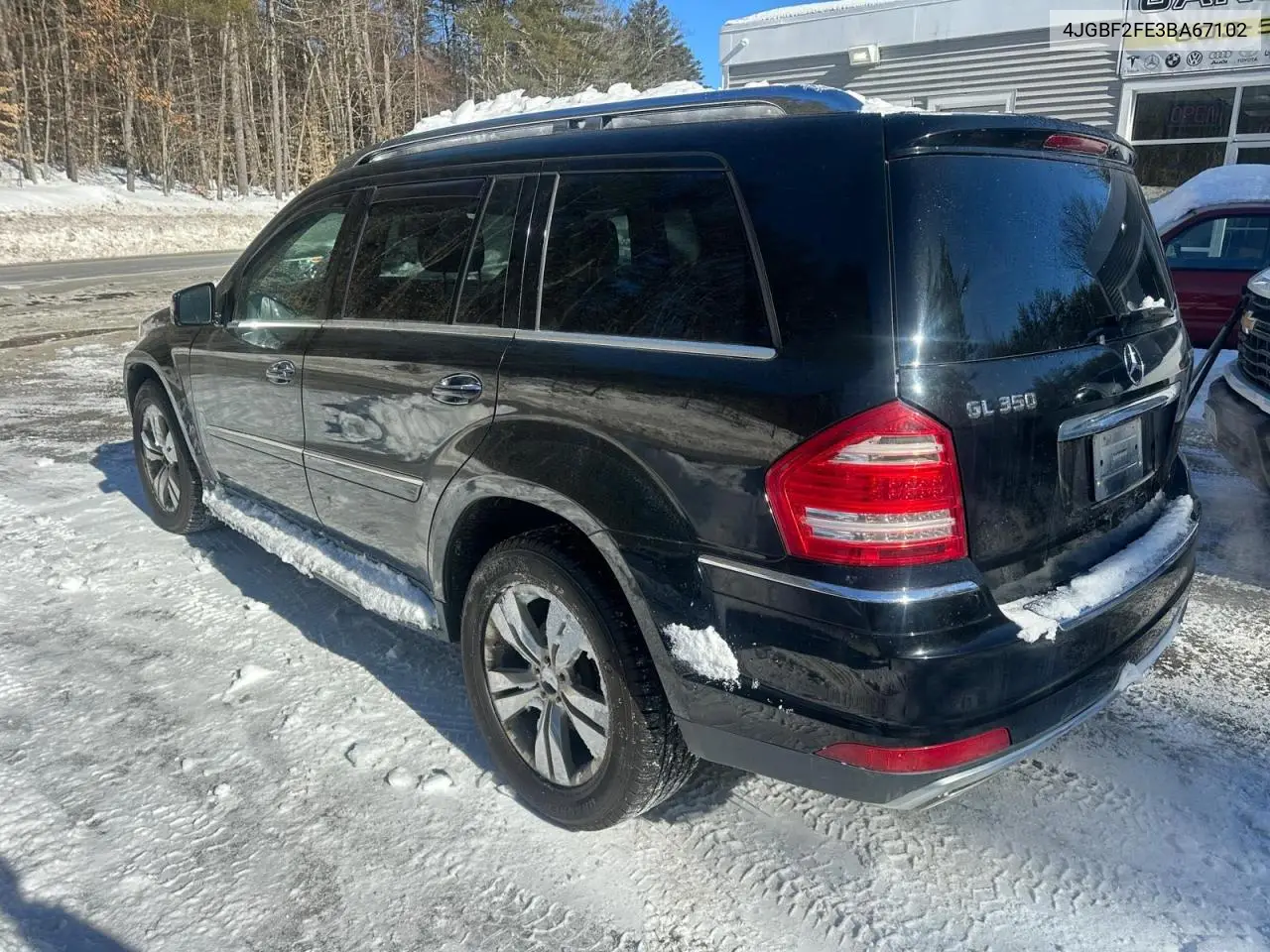 2011 Mercedes-Benz Gl 350 Bluetec VIN: 4JGBF2FE3BA67102 Lot: 56401095