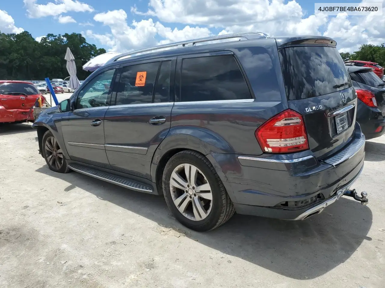 2011 Mercedes-Benz Gl 450 4Matic VIN: 4JGBF7BE4BA673620 Lot: 56599945