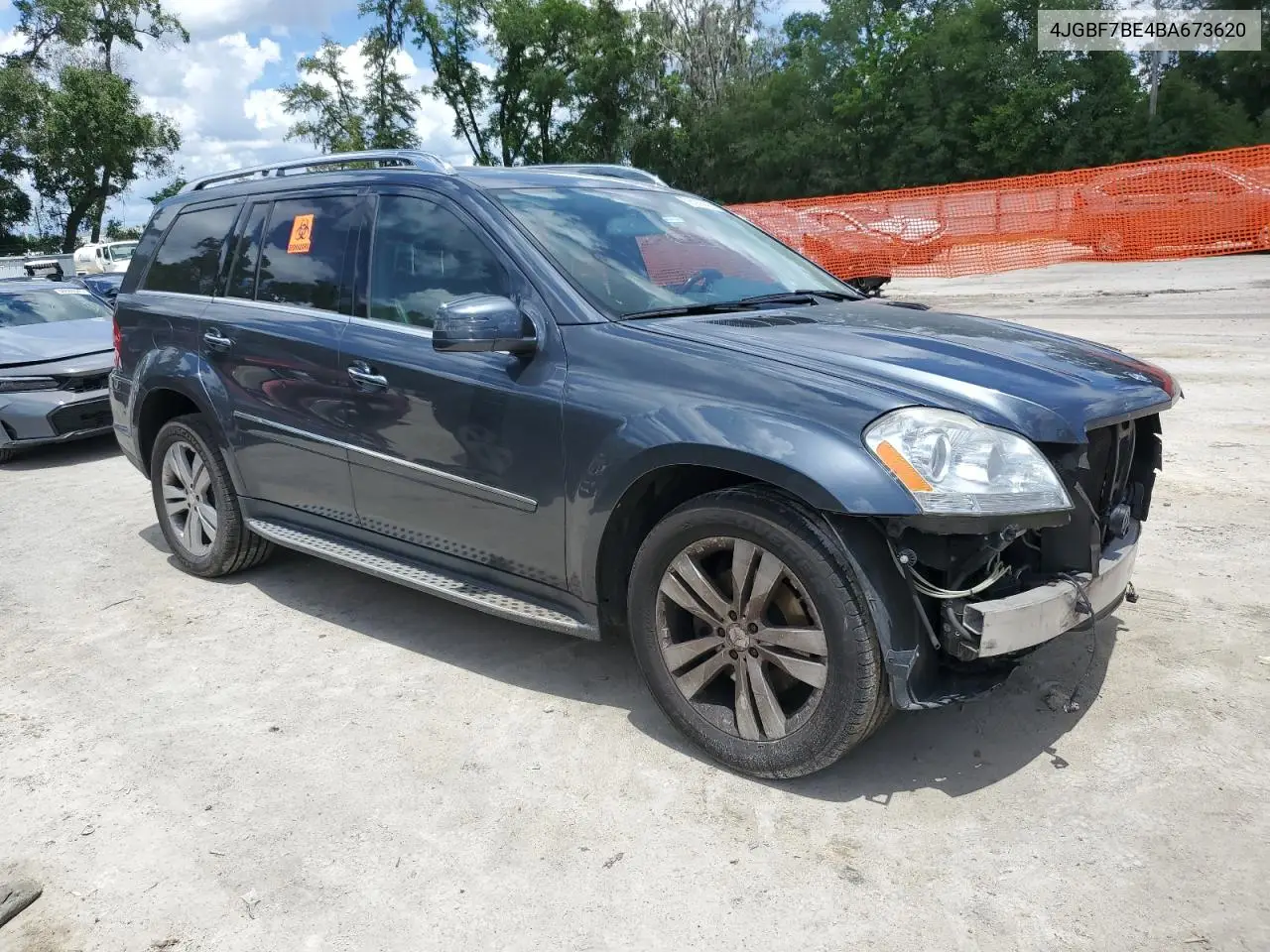 2011 Mercedes-Benz Gl 450 4Matic VIN: 4JGBF7BE4BA673620 Lot: 56599945