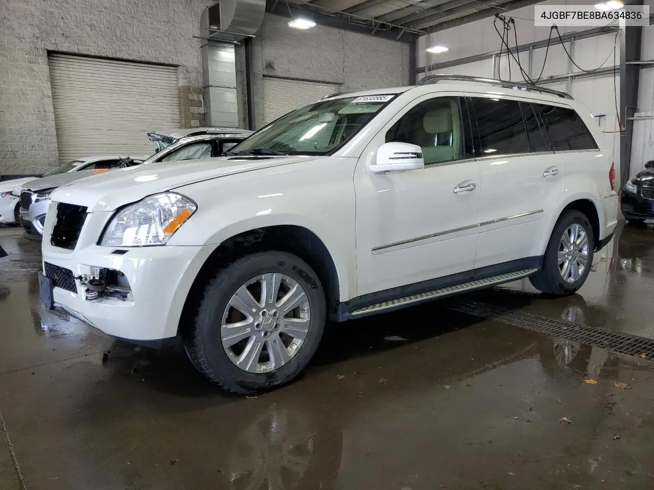 2011 Mercedes-Benz Gl 450 4Matic VIN: 4JGBF7BE8BA634836 Lot: 61633565
