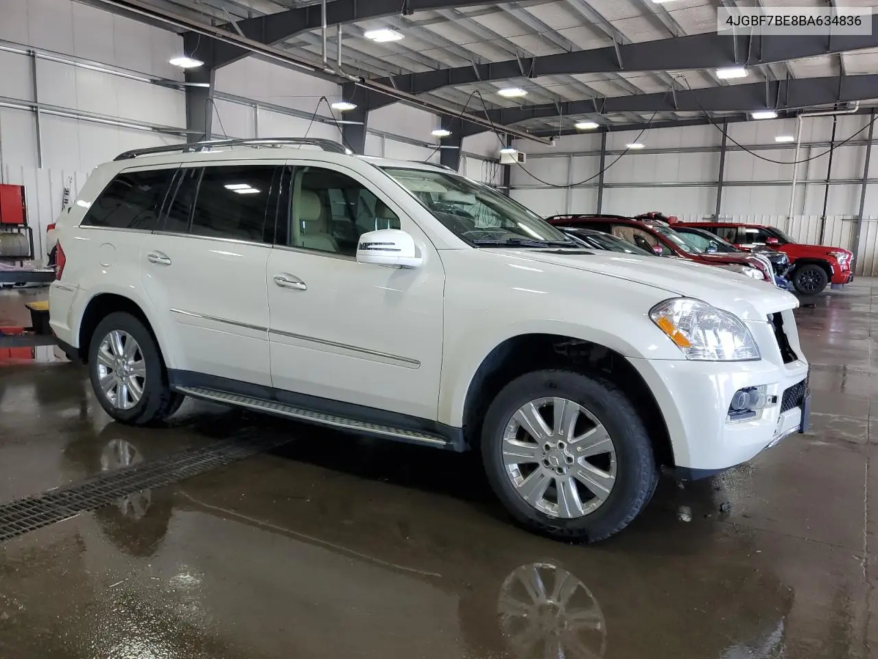 2011 Mercedes-Benz Gl 450 4Matic VIN: 4JGBF7BE8BA634836 Lot: 61633565