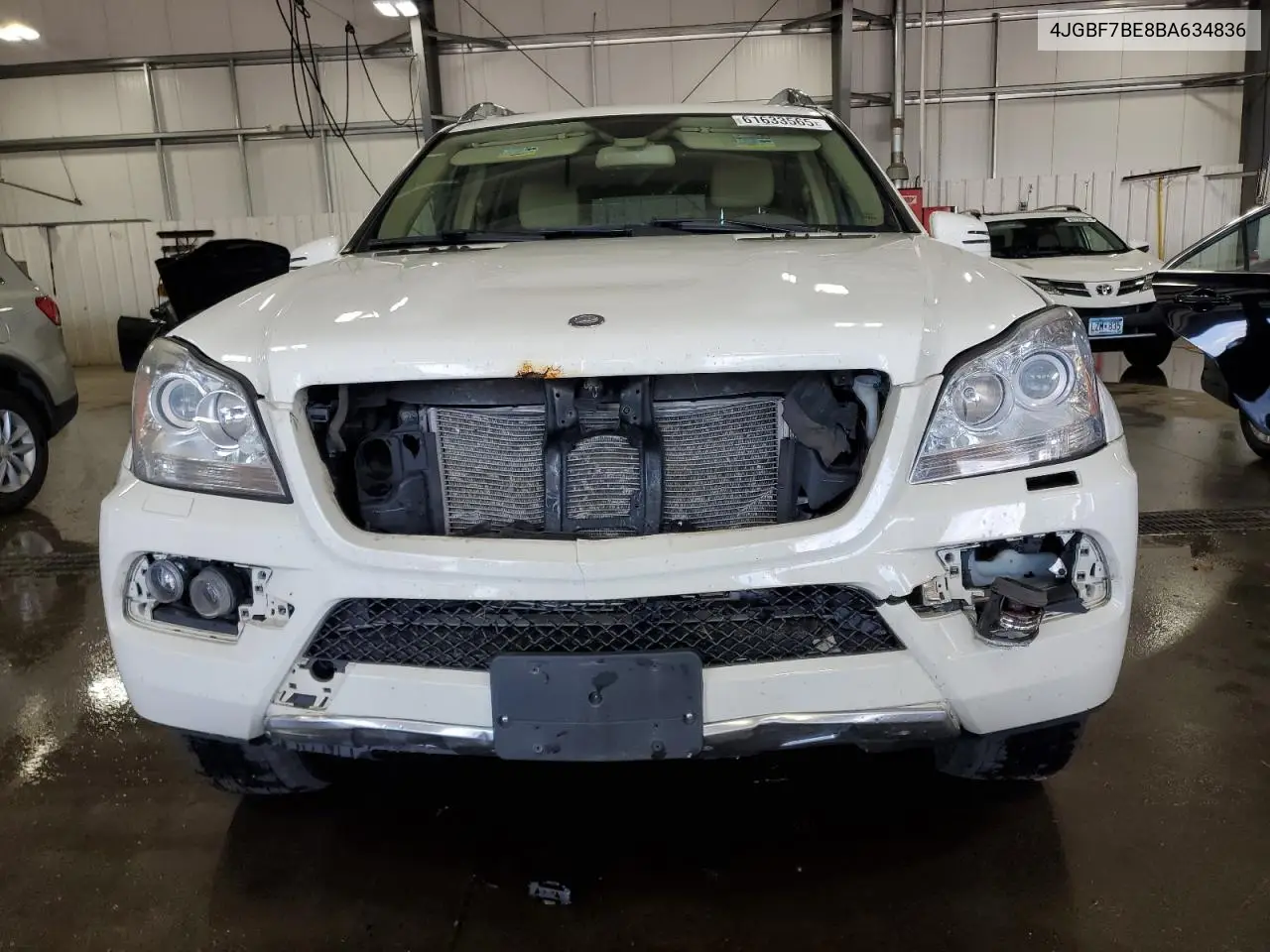 2011 Mercedes-Benz Gl 450 4Matic VIN: 4JGBF7BE8BA634836 Lot: 61633565