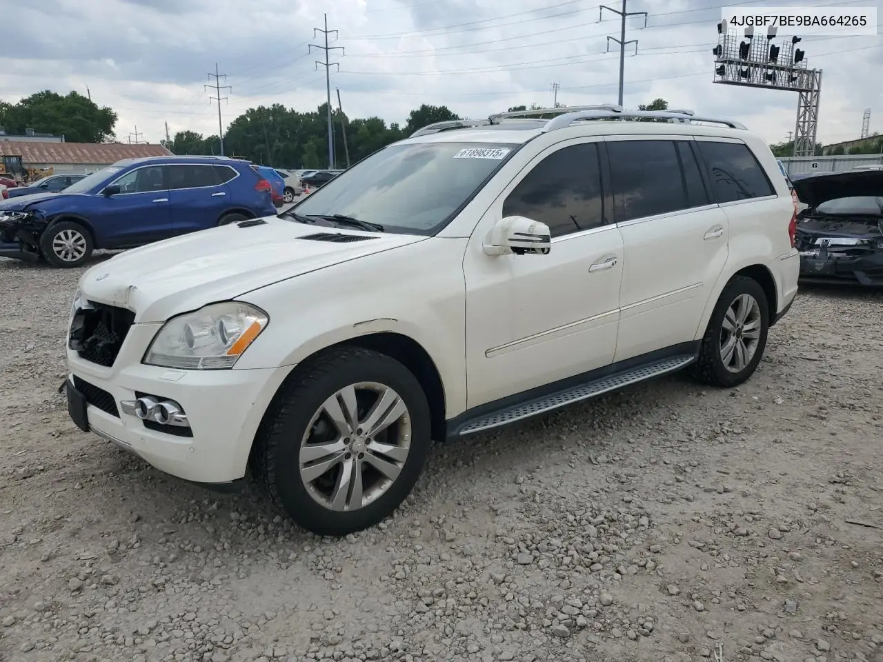 2011 Mercedes-Benz Gl 450 4Matic VIN: 4JGBF7BE9BA664265 Lot: 61898315