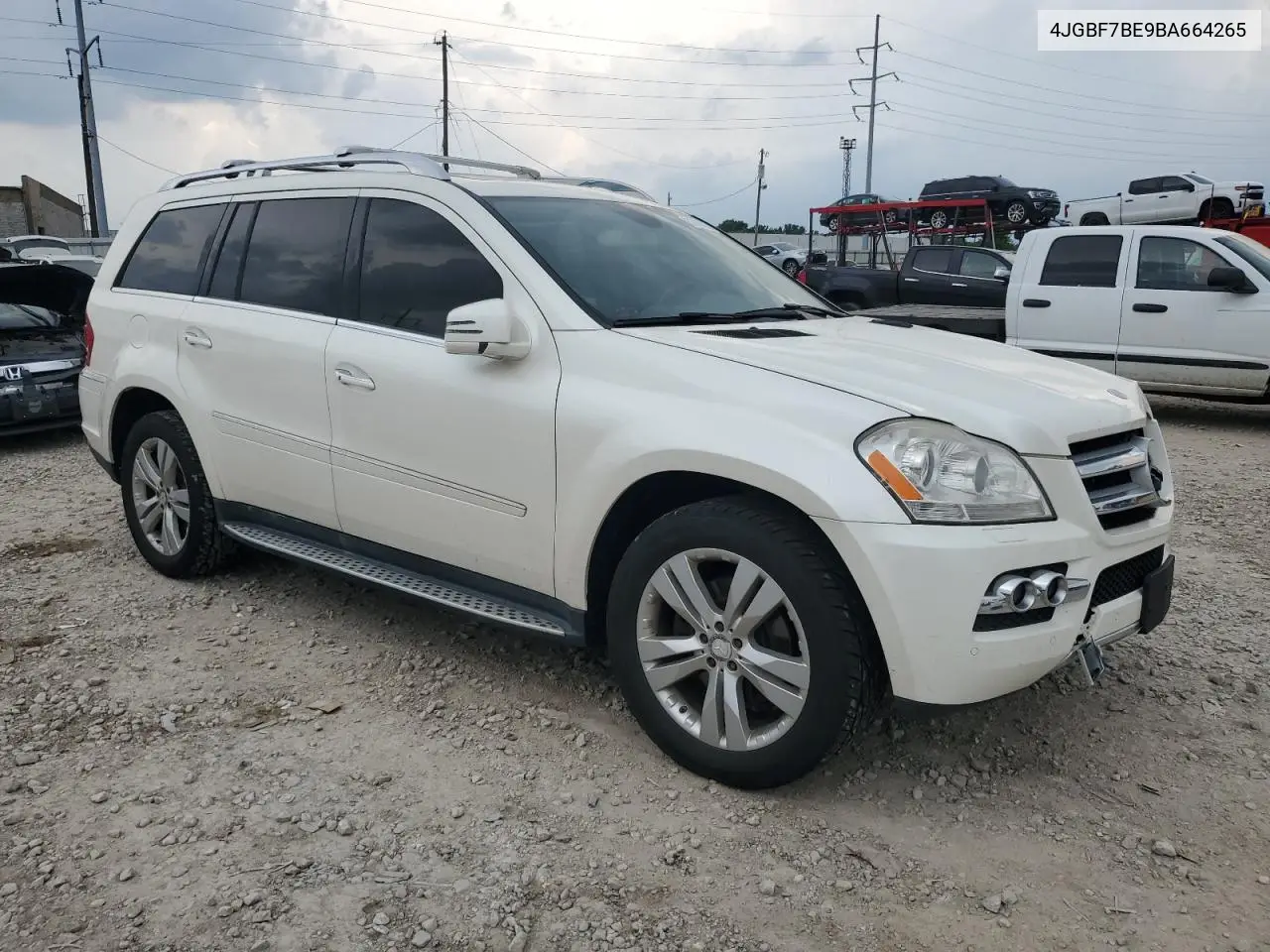 2011 Mercedes-Benz Gl 450 4Matic VIN: 4JGBF7BE9BA664265 Lot: 61898315