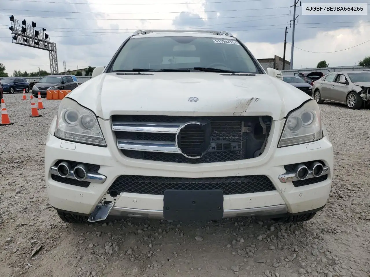 2011 Mercedes-Benz Gl 450 4Matic VIN: 4JGBF7BE9BA664265 Lot: 61898315