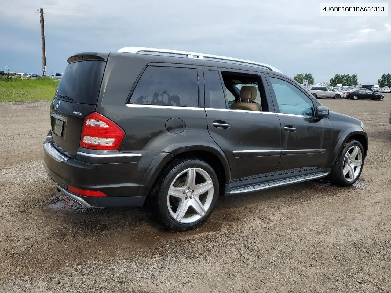 2011 Mercedes-Benz Gl 550 4Matic VIN: 4JGBF8GE1BA654313 Lot: 62167075