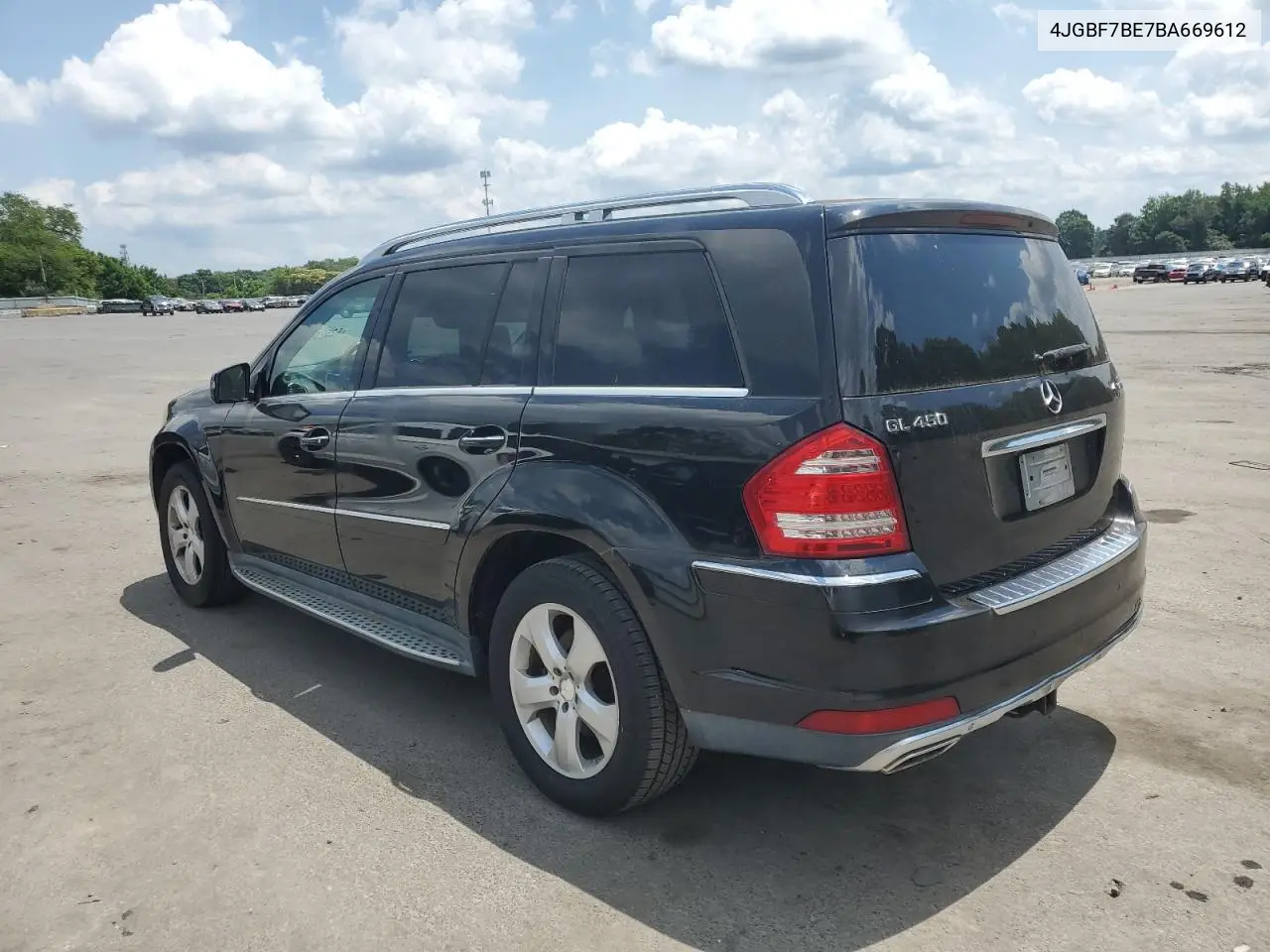 2011 Mercedes-Benz Gl 450 4Matic VIN: 4JGBF7BE7BA669612 Lot: 62521465