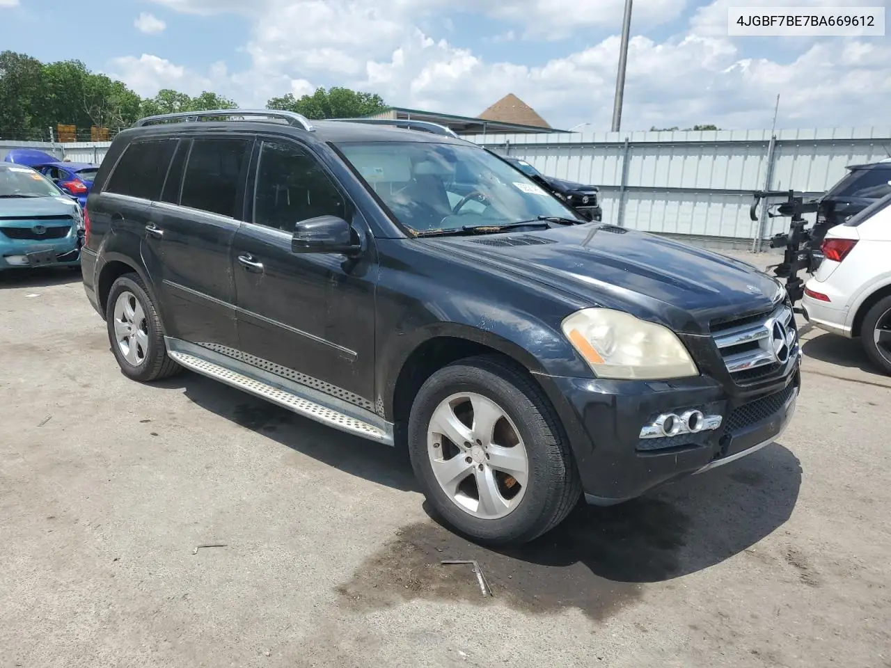 2011 Mercedes-Benz Gl 450 4Matic VIN: 4JGBF7BE7BA669612 Lot: 62521465