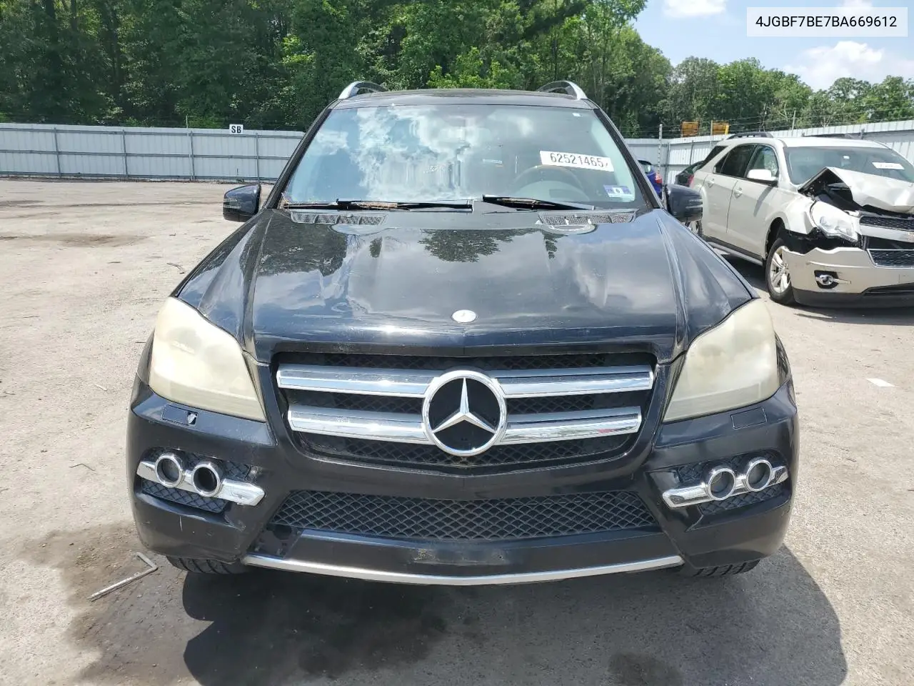 2011 Mercedes-Benz Gl 450 4Matic VIN: 4JGBF7BE7BA669612 Lot: 62521465
