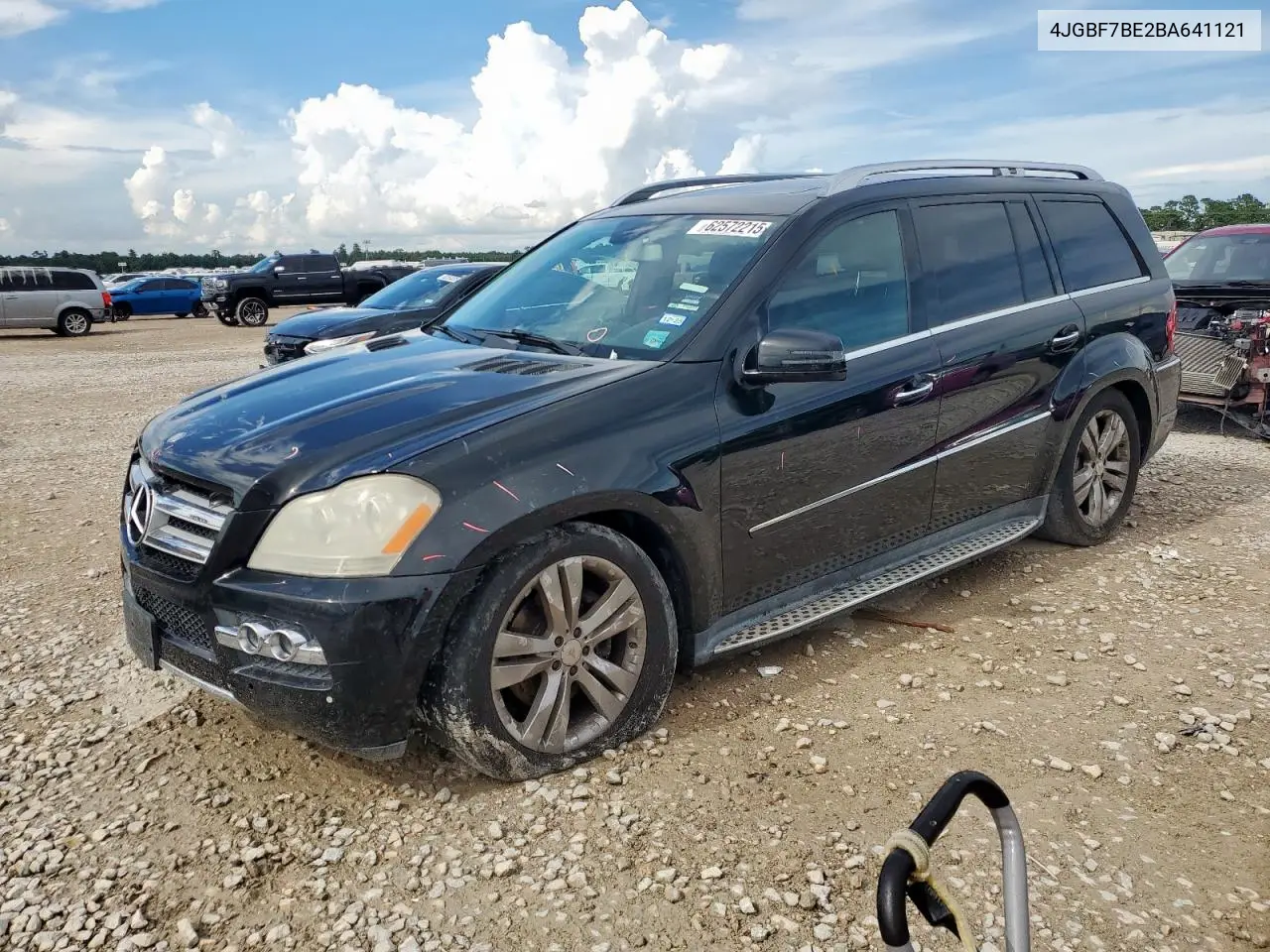2011 Mercedes-Benz Gl 450 4Matic VIN: 4JGBF7BE2BA641121 Lot: 62572215