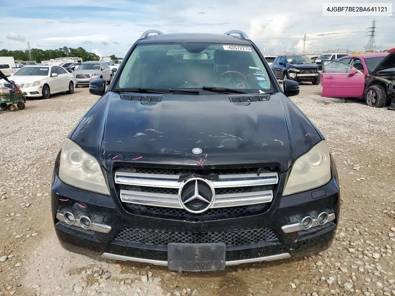 2011 Mercedes-Benz Gl 450 4Matic VIN: 4JGBF7BE2BA641121 Lot: 62572215