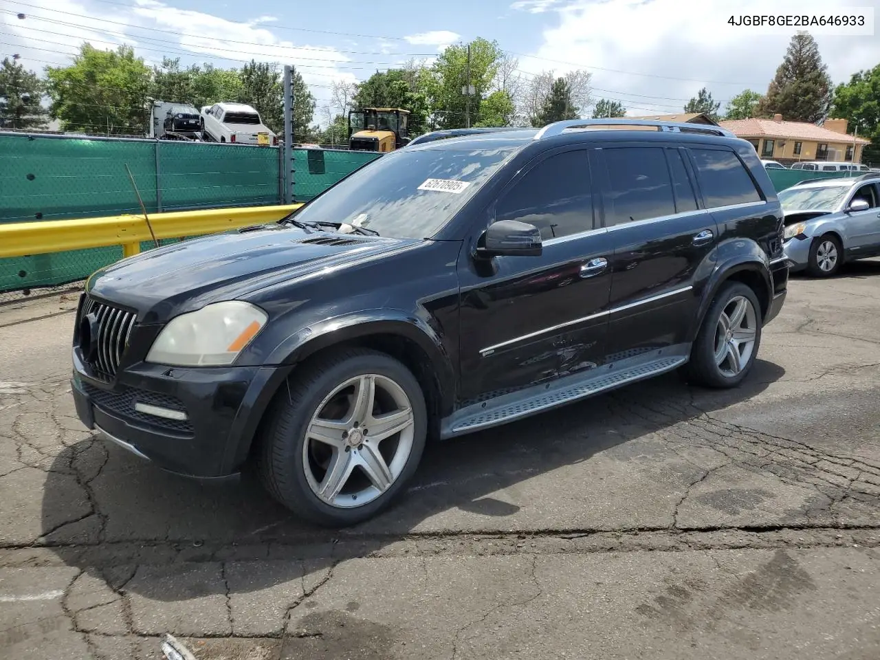 2011 Mercedes-Benz Gl 550 4Matic VIN: 4JGBF8GE2BA646933 Lot: 62670905