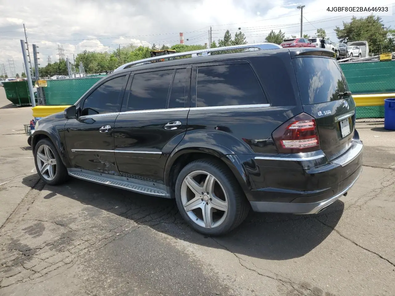 2011 Mercedes-Benz Gl 550 4Matic VIN: 4JGBF8GE2BA646933 Lot: 62670905