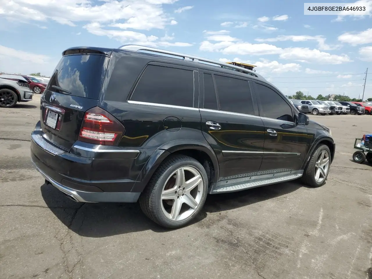 2011 Mercedes-Benz Gl 550 4Matic VIN: 4JGBF8GE2BA646933 Lot: 62670905