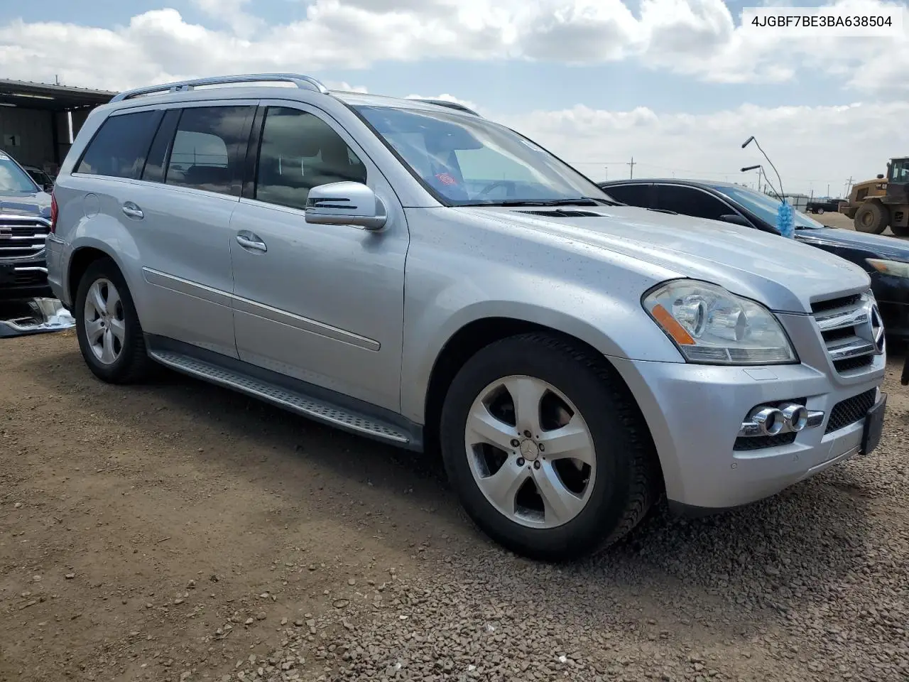 2011 Mercedes-Benz Gl 450 4Matic VIN: 4JGBF7BE3BA638504 Lot: 62951765