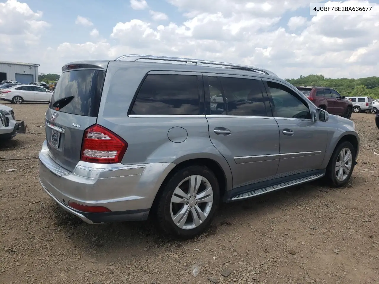 2011 Mercedes-Benz Gl 450 4Matic VIN: 4JGBF7BE2BA636677 Lot: 63239465