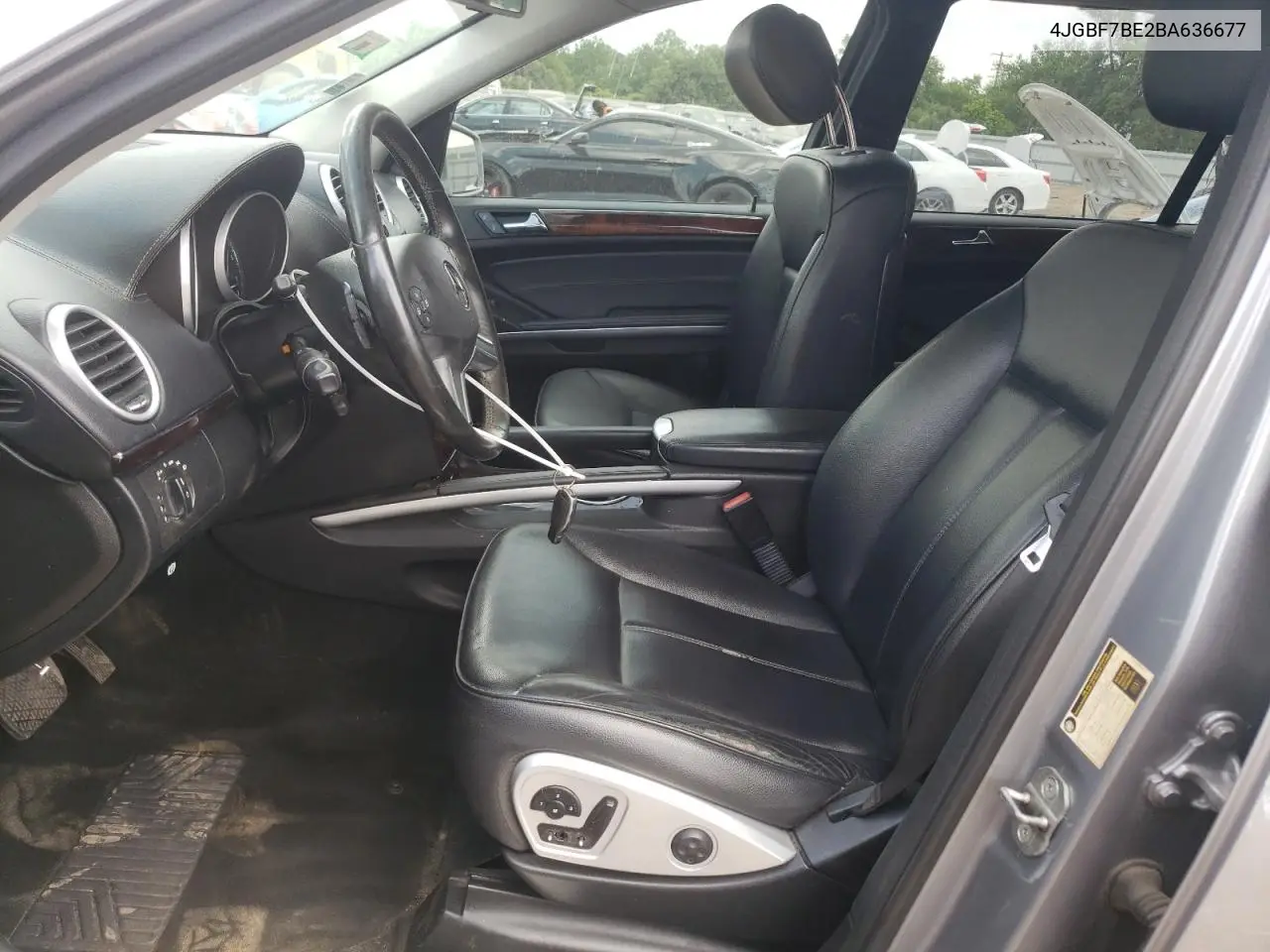 2011 Mercedes-Benz Gl 450 4Matic VIN: 4JGBF7BE2BA636677 Lot: 63239465