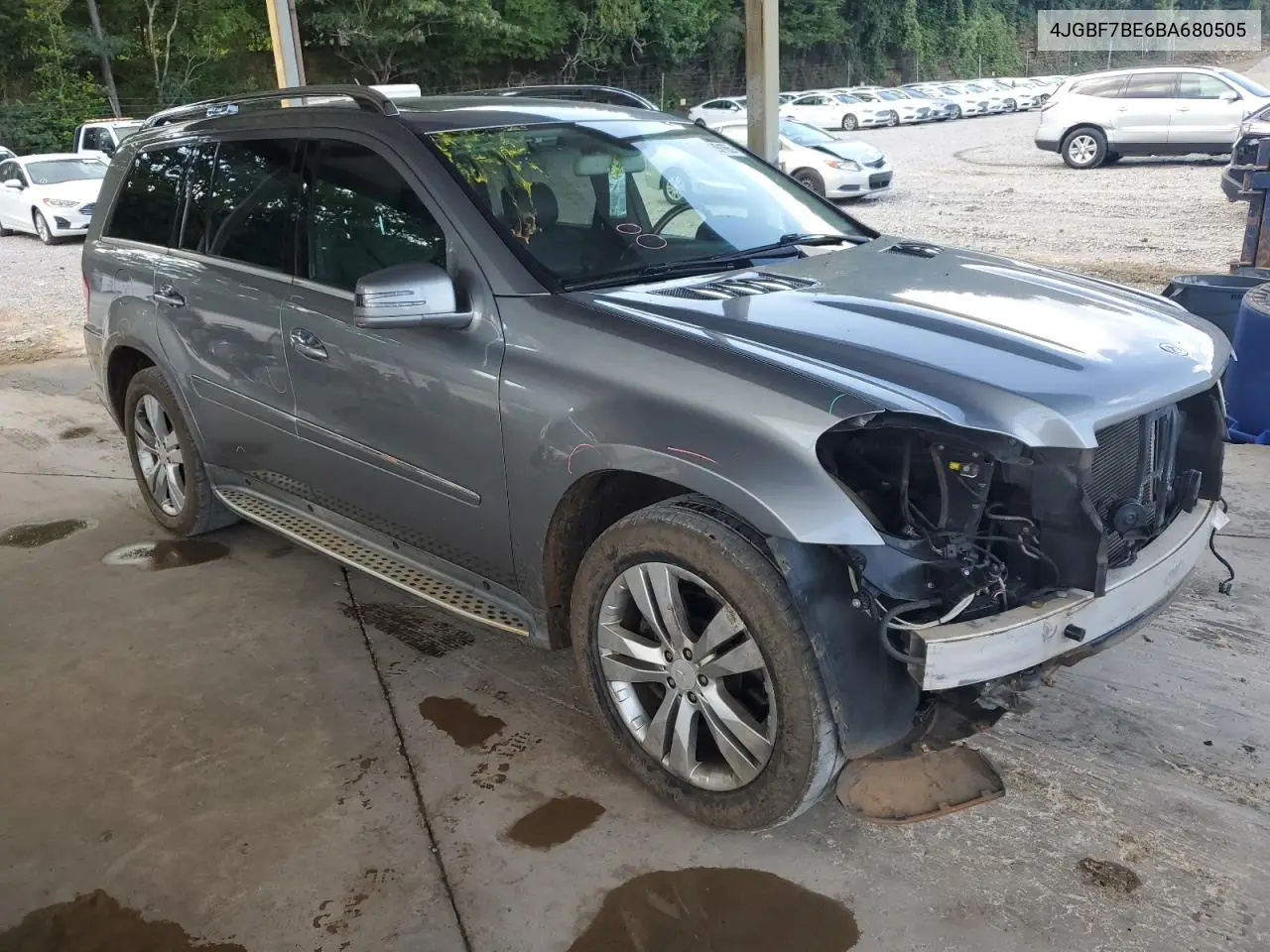 2011 Mercedes-Benz Gl 450 4Matic VIN: 4JGBF7BE6BA680505 Lot: 65739165