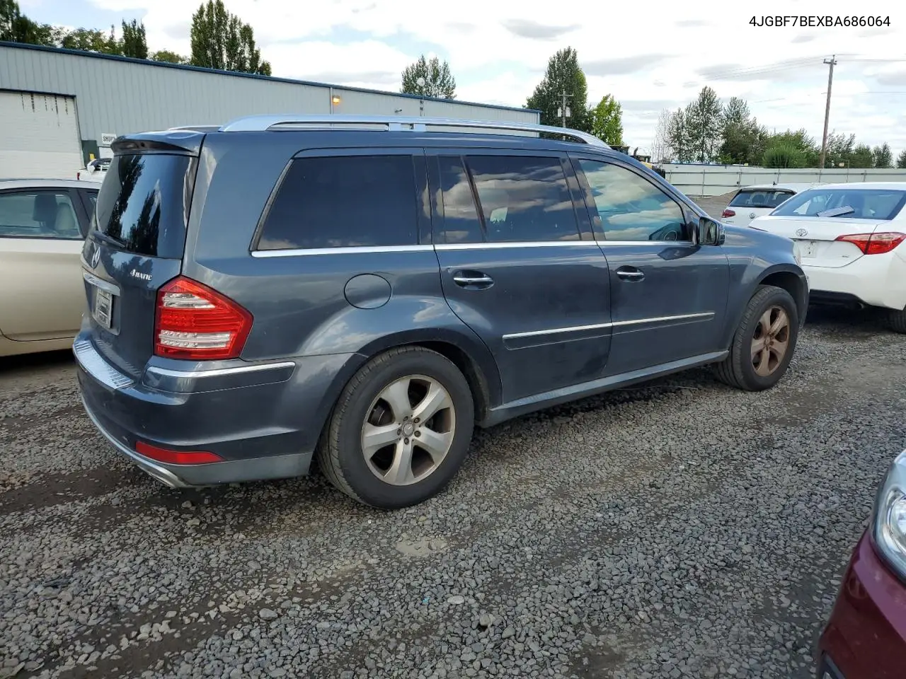 2011 Mercedes-Benz Gl 450 4Matic VIN: 4JGBF7BEXBA686064 Lot: 65790805