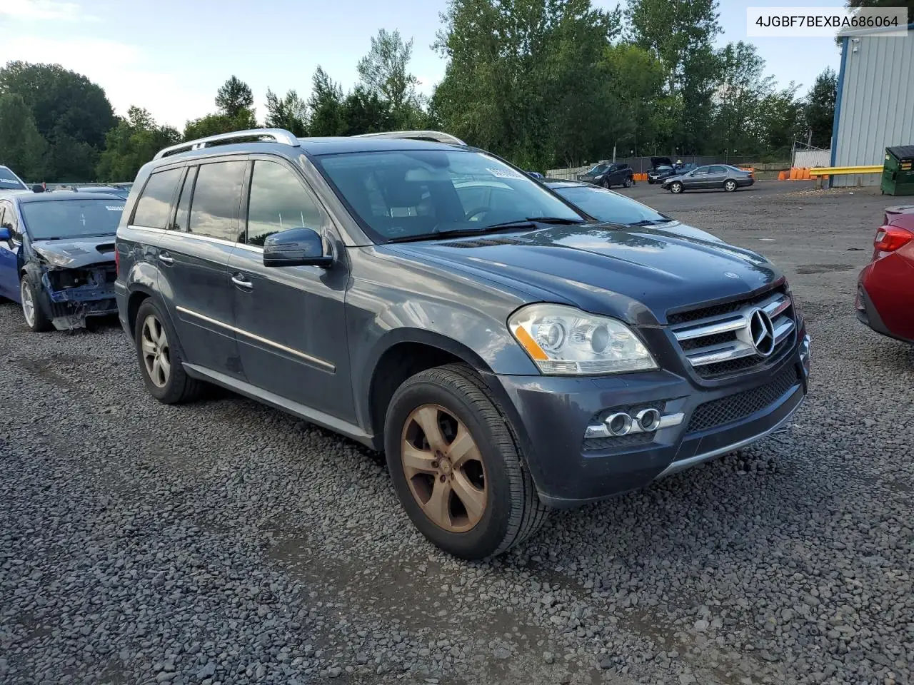 2011 Mercedes-Benz Gl 450 4Matic VIN: 4JGBF7BEXBA686064 Lot: 65790805