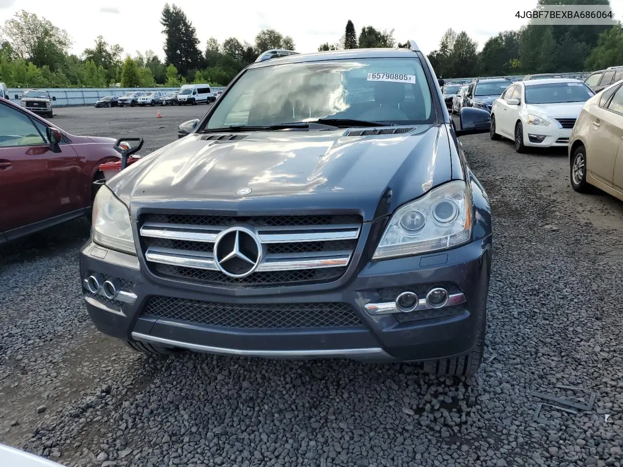 2011 Mercedes-Benz Gl 450 4Matic VIN: 4JGBF7BEXBA686064 Lot: 65790805