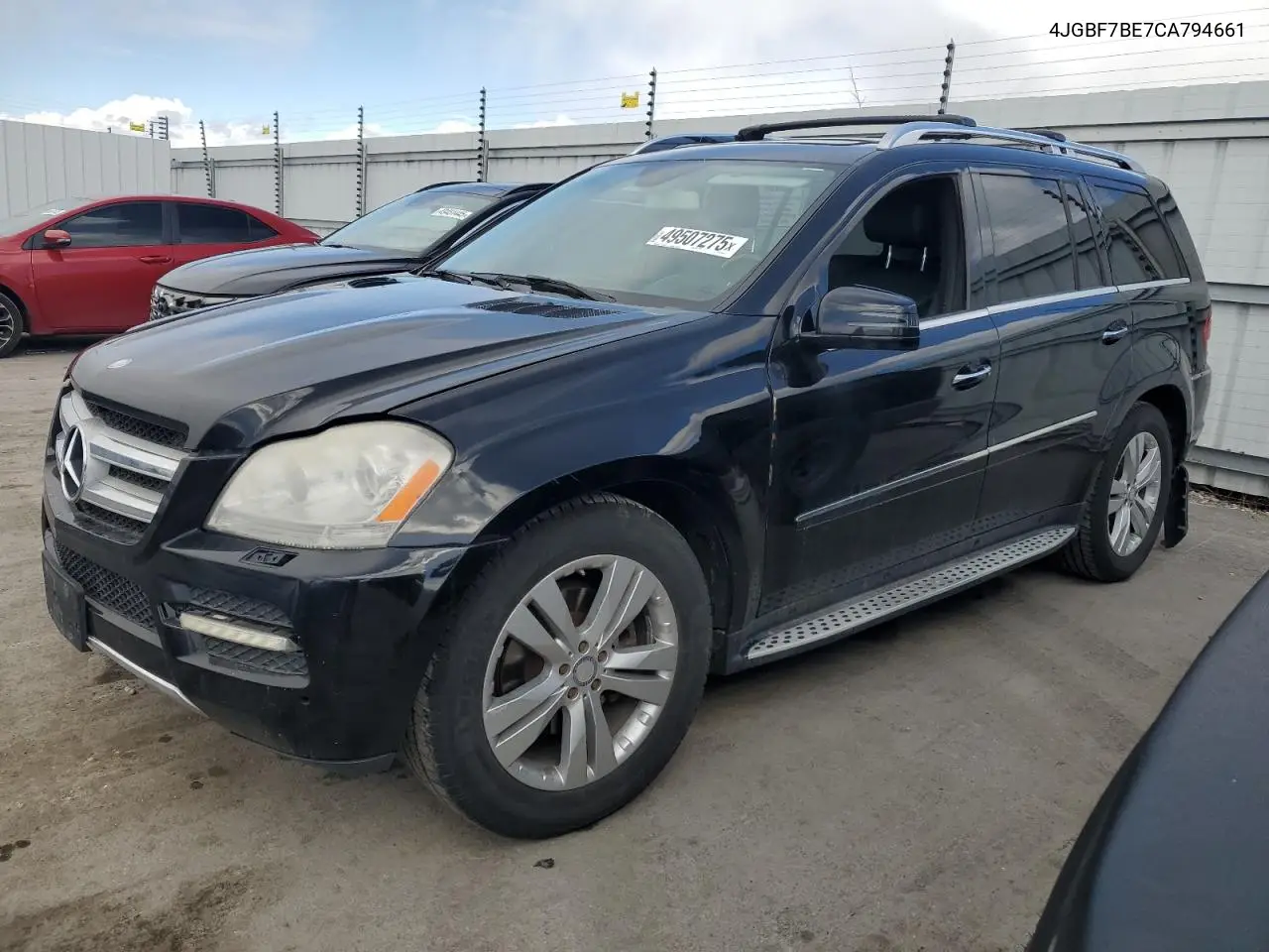 2012 Mercedes-Benz Gl 450 4Matic VIN: 4JGBF7BE7CA794661 Lot: 49507275